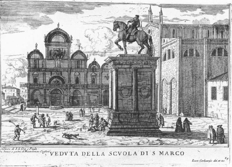 CARLEVARIS, Luca Santi Giovanni e Paolo and the Scuola di San Marco fg oil painting image